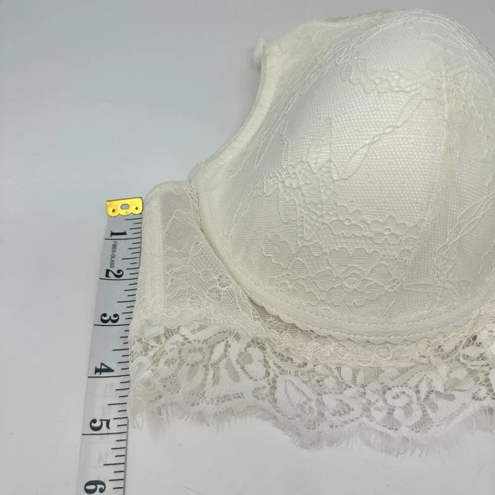 New York Elegance Bra Lace Gray 42D NEW